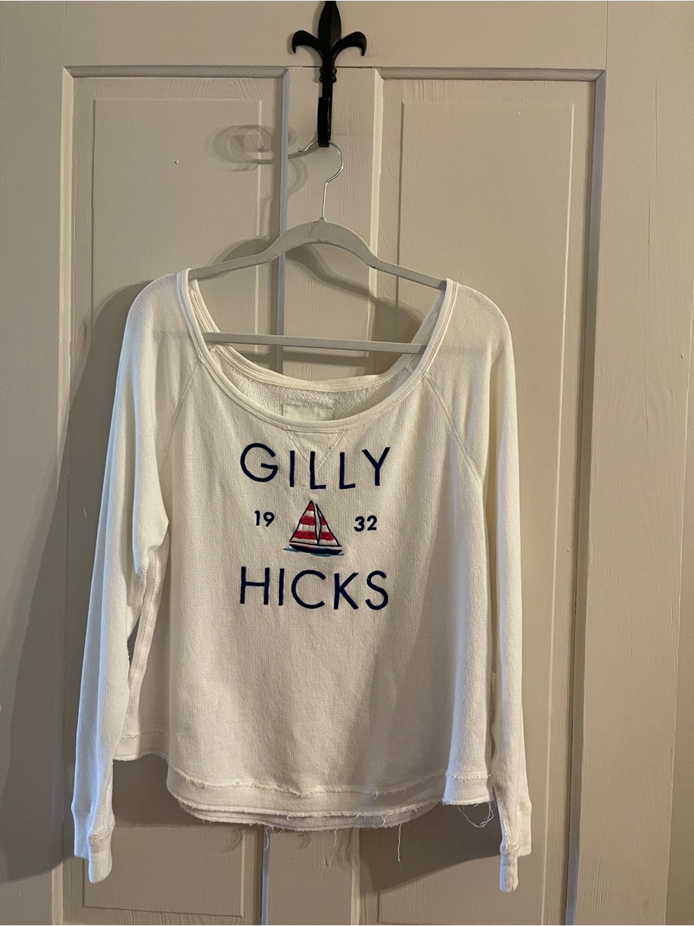 Gilly Hicks lightweight nautical sweatshirt